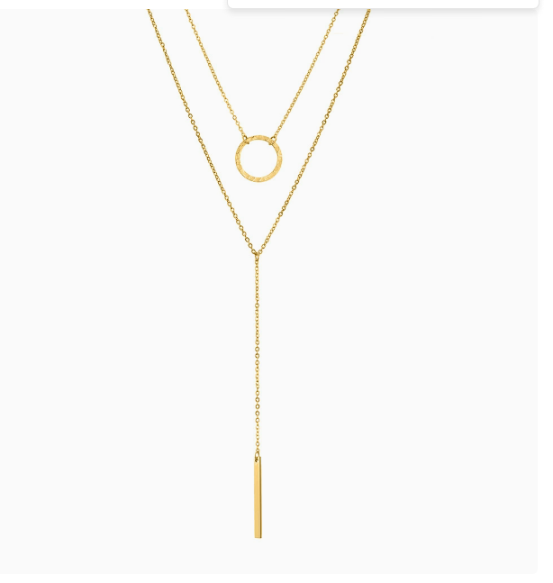 Circle Pendant Necklace