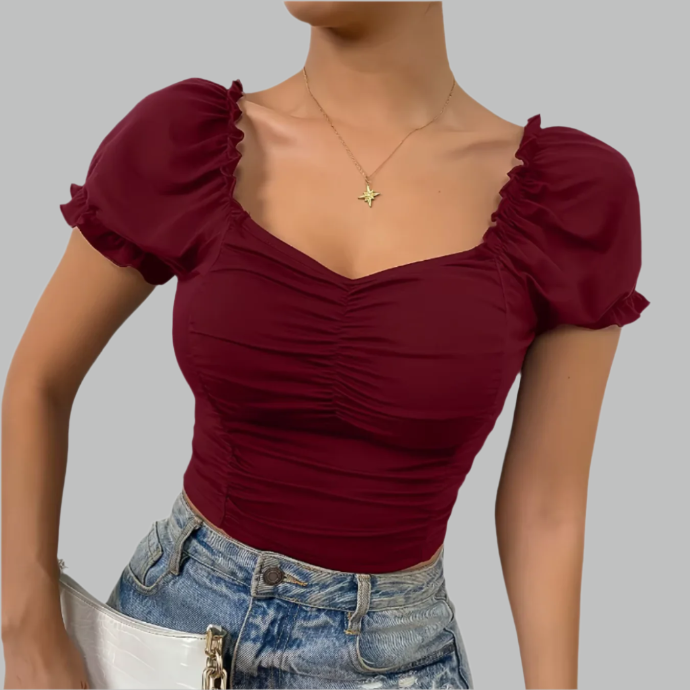 Women's Peasant Top