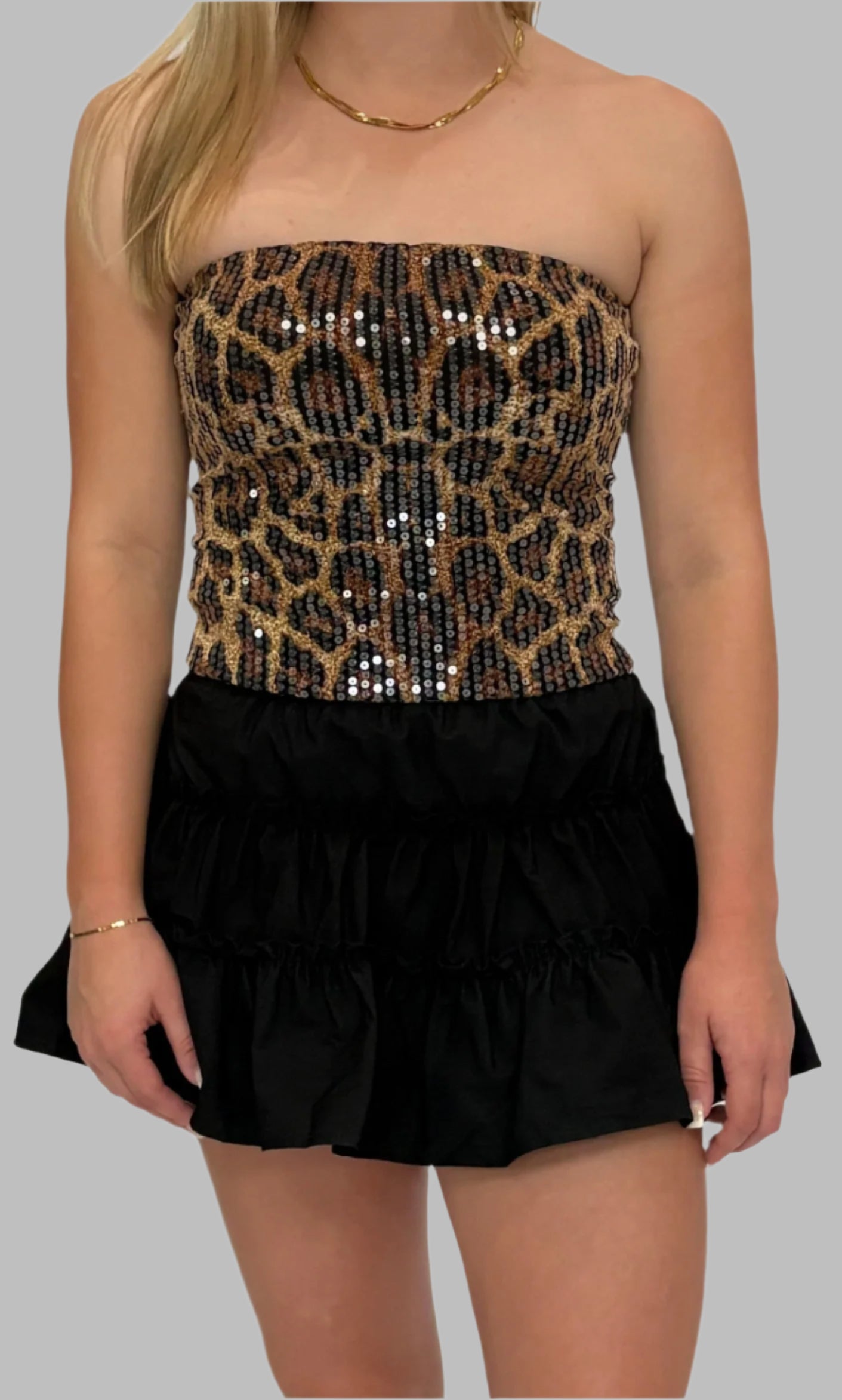 Women's Summer Short Tiered Skirt