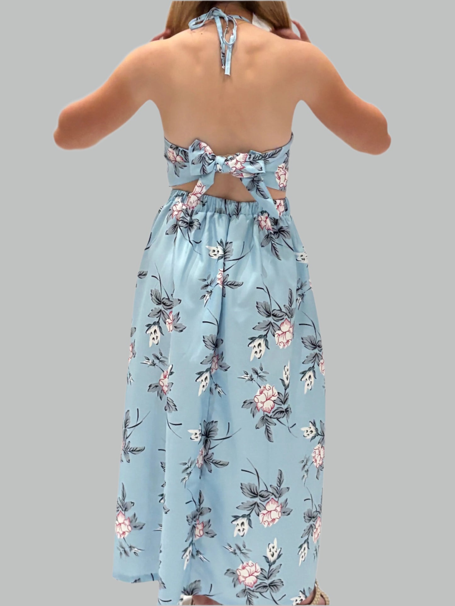 Women's Boho Maxi Floral Dress