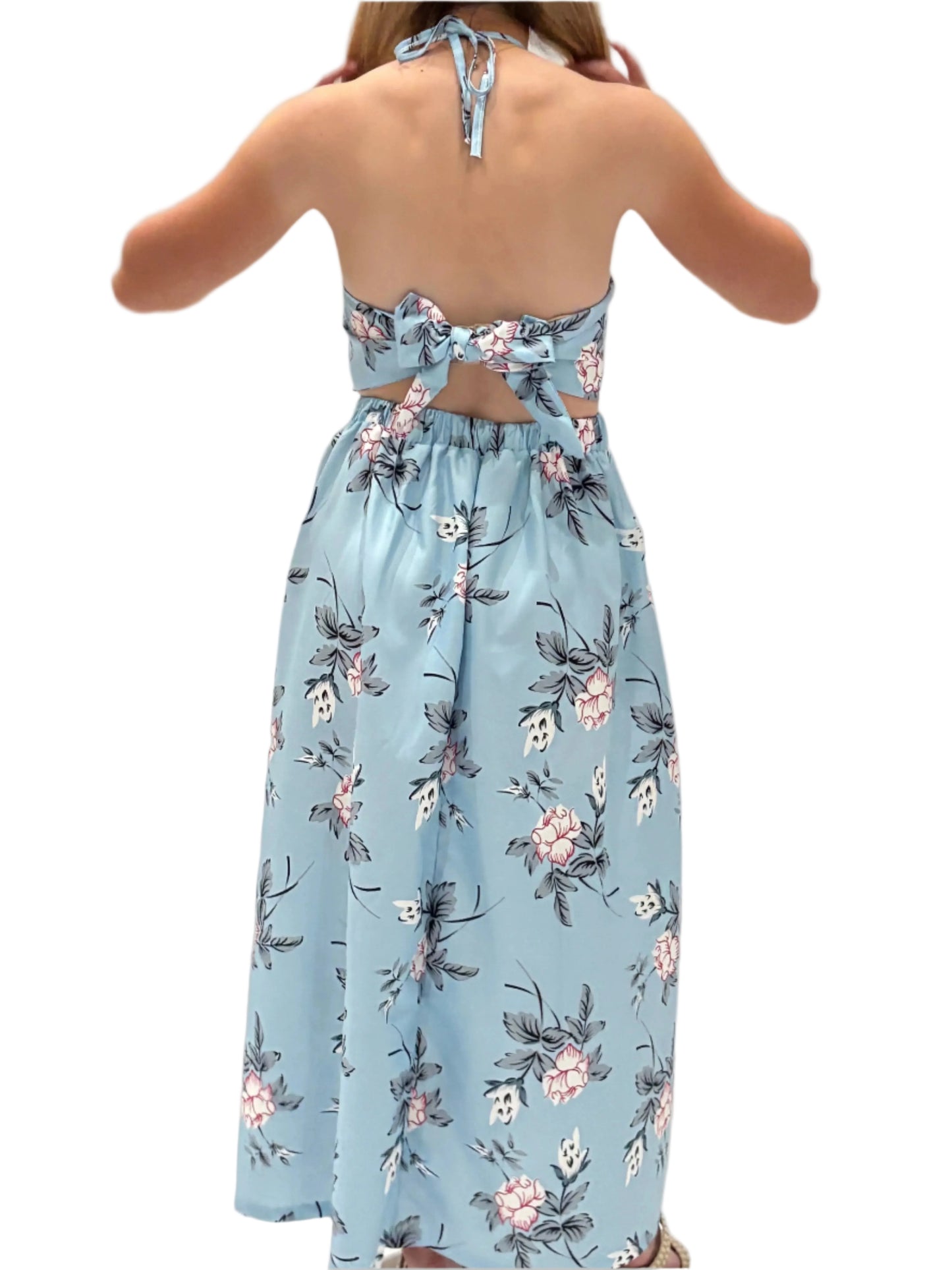 Women's Boho Maxi Floral Dress