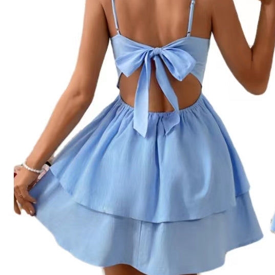 Women's Short Spaghetti Strap Dress