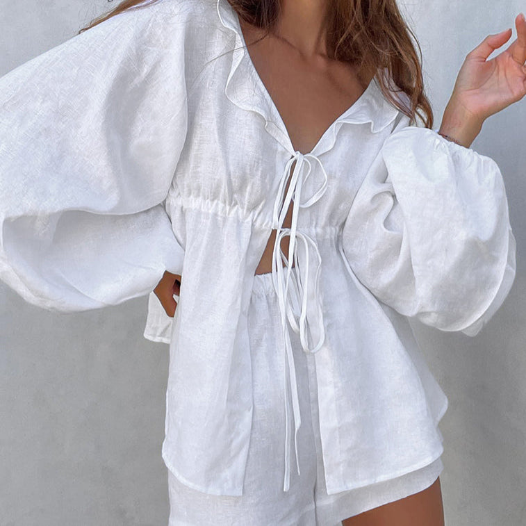 Women's White Summer Outfit
