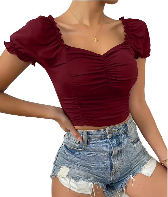 Women's Peasant Top
