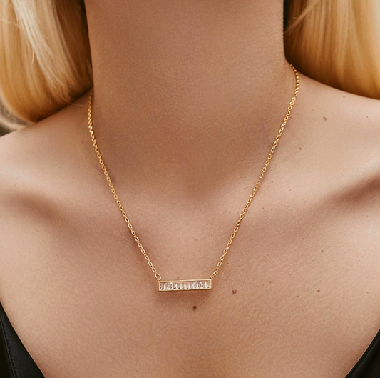Horizon Bar Necklace