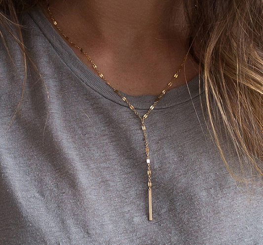 Vertical Bar Necklace