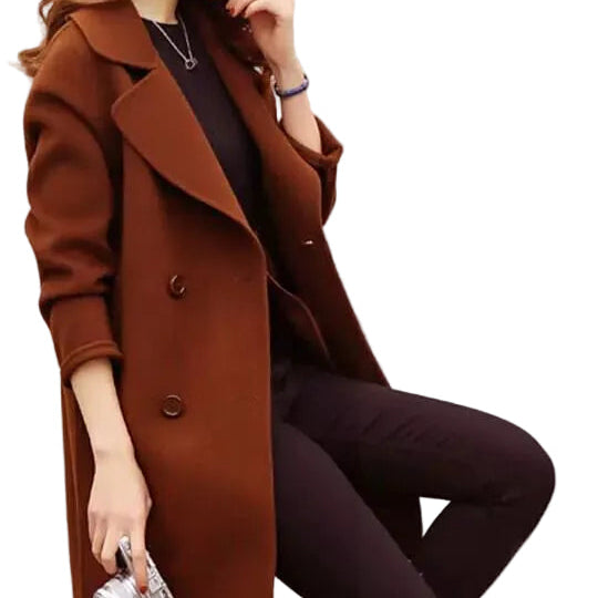 Women's Double Breasted Coat