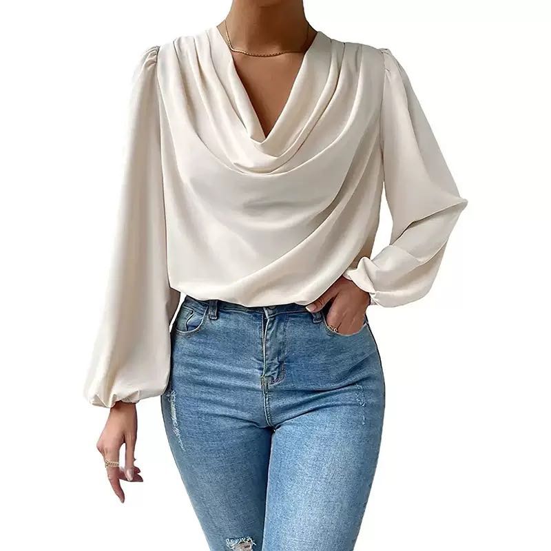 Women's Cowl Blouse