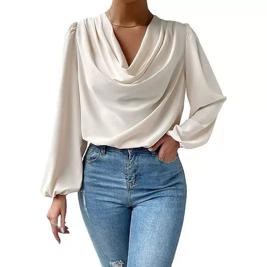 Women's Cowl Blouse
