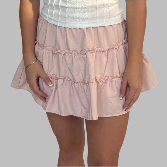 Women's Summer Short Tiered Skirt