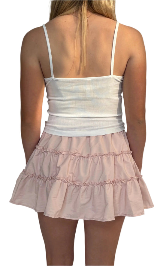 Women's Summer Short Tiered Skirt