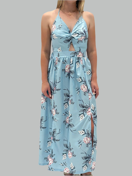 Women's Boho Maxi Floral Dress