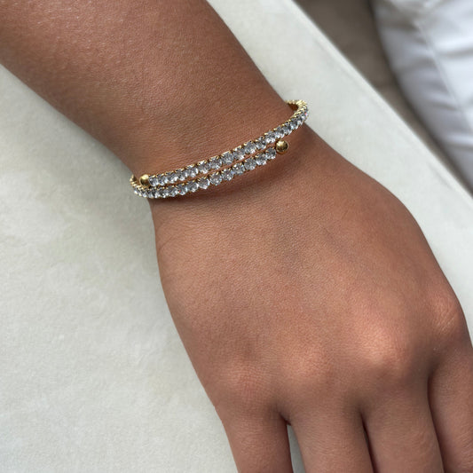 Cuff Rhinestone Bracelet