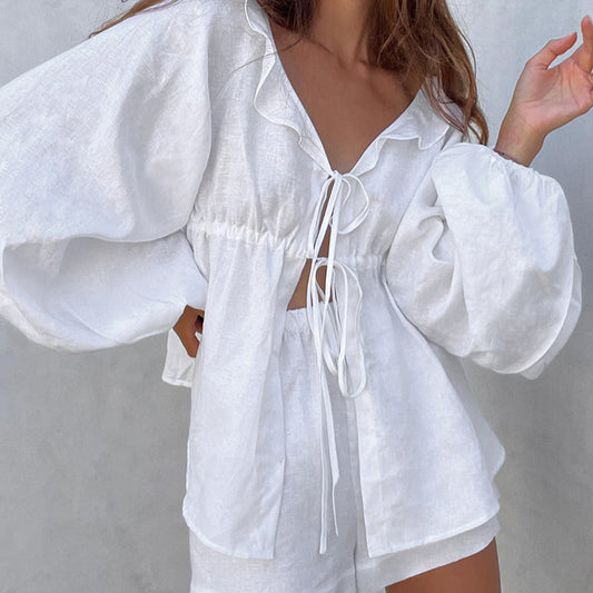 Women's White Summer Outfit